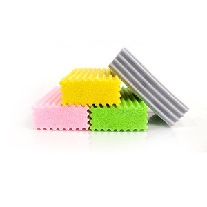 Éponge carrée haute densité multifonctionnelle pour le nettoyage de la cuisine, éponge à vaisselle grise, rose, jaune, verte, bleu royal - Product Image 1