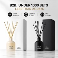 Diffuseur de parfum d'ambiance écologique 120 ml avec rose et jasmin, coffret cadeau OEM d'usine pour une fragrance de luxe pour la maison
