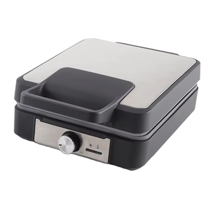 เครื่องทำวาฟเฟิลเบลเยี่ยม 227608 1200W แผ่นเหล็กสแตนเลส 4 ช่อง พร้อมใบรับรอง CE - Product Image 2
