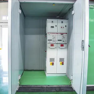 Thông minh ngoài trời Inflatable vòng đơn vị chính biến áp điện áp cao 33kv 2000kva-20000kva phân phối