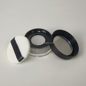 Mini boîte cosmétique en maille élastique noire Portable 10ml boîte de réglage de bouffée de poudre vide de grande capacité petite taille pour une utilisation en <span class=keywords><strong>lotion</strong></span> - Product Image 5