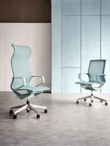 <span class=keywords><strong>Sedia</strong></span> da Ufficio Ergonomica Moderna in Plastica Blu con Rete, Stile Coreano Unico, Prodotta a Foshan - Product Image 6