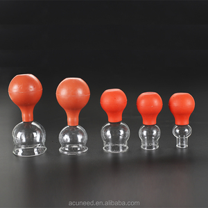 Masaje corporal familiar de alta calidad, vacío de goma y vidrio, cuidado de la salud y belleza, ventosas de acupuntura, juego de ventosas Hijama - Product Image 2