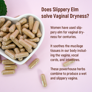 China herbs Factory Vaginal Schmier mittel kapsel Weiblich Private Yoni Moist urizing Lubrication Slippery Elm Bark Powder Capsules - Product Image 6