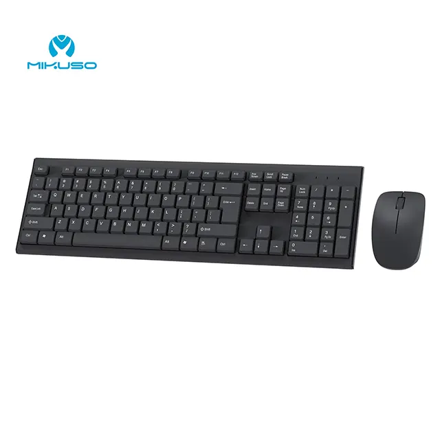 Hot Sale Wholesale Office Computer 2.4g Wireless Keyboard and Mouse Combo