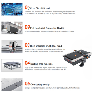 Ruk New Canvas máy cắt túi giày làm chết máy cắt cho vải với <span class=keywords><strong>CCD</strong></span> máy ảnh - Product Image 6