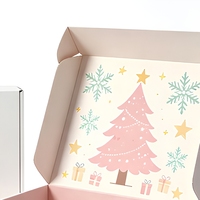 Boîte d'expédition en carton ondulé personnalisée avec logo et découpe sur mesure pour le commerce électronique et les commandes en gros