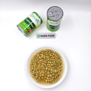 Haute qualité 400g OEM marque légumes en <span class=keywords><strong>conserve</strong></span> frais/secs <span class=keywords><strong>pois</strong></span> verts dans un étain facile à ouvrir eau aromatisée douce préservée - Product Image 3