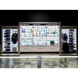 Cửa hàng bán buôn thuốc lá Tủ trang trí cửa hàng khói cửa hàng tường Showcase đứng kính hiển thị tủ - Product Image 5