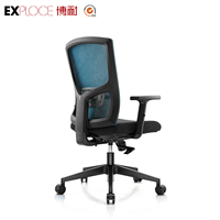 Chaises d'entraînement robustes avec roues chaise de jeu livraison gratuite chaise de bureau en maille de réunion de bureau