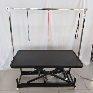 Electric Dog Grooming Table 1240mm X 640mm Height Adjustable Pet grooming equipment Metal <b>Frame</b> With Hanging Straps - Product Image 2