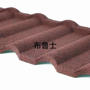 Tuiles de toit en métal terracotta revêtues de pierre de 0,4 mm, style design moderne, tuiles de crémaillère en résine synthétique pour extérieur – Offre Spéciale - Product Image 2