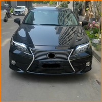 Pour Lexus ES250 ES300h ES350 2013-2014 Facelift Nouvelle version carrée 2023 Phare avant LED à 3 faisceaux avec éclairage matriciel animé