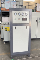 Machine de remplissage d'azote mobile haute pureté PLC 220V pour extincteur