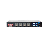 Bloc de bornes intelligent PDU à courant continu (CC) 24V 48V, idéal pour les centres de données informatiques, avec réinitialisation à distance en un clic