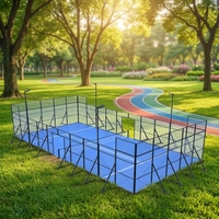 Support amovible pour planche de pickleball, réglable, en alliage d'aluminium, construction en acier, étanche, revêtement en zinc 3,0 mm