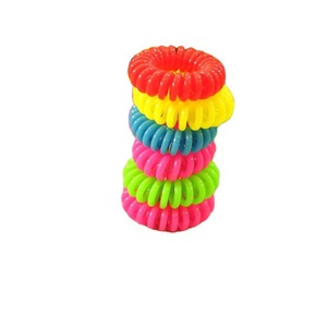 Candy Colored Telephone <b>Cord</b> Hair Tie 20 Cm Silicone <b>Elastic</b> Hair Band Casual Hair Accessory - Product Image 5