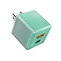 Chargeur mural type C design unique 20W PD Bloc chargeur rapide QC3.0 pour téléphone portable