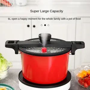 Factory Wholesale Multi-purpose Micro Pressure Cooker Carbon Steel Stock Pot