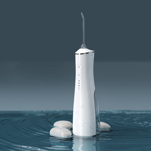 Hydropulseur <span class=keywords><strong>dentaire</strong></span> électrique portable, étanche IPX7, blanc, sans fil, rechargeable par USB - Product Image 5