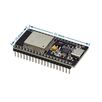 Carte de développement ESP32, WiFi sans fil, CPU double cœur, Internet des objets, 38 broches, ESP32, ESP-32, ESP-32S, ESP 32, similaire à ESP8266