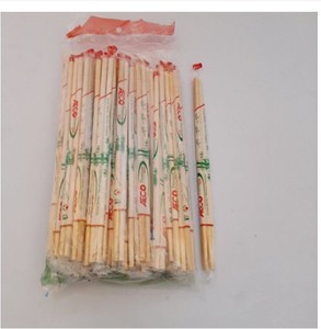 Bán buôn 100% tự nhiên dùng một lần đũa tre cặp song sinh bộ đồ ăn sushi trung quốc nhà hàng sản xuất trung quốc nhà sản xuất - Product Image 3