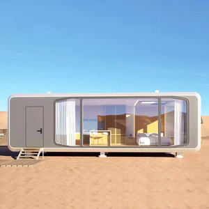 Proveedores Apple pod casas 1 dormitorio prefabricado contenedor casa barata mini prefabricada casa modular para vivir - Product Image 6