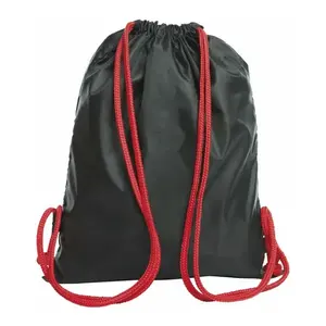 Sacca Nera con Corde Colorate - Merchandising Personalizzato - Product Image 2