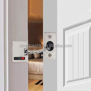 สมาร์ทอสส์ โซ่ล็อคประตูแบบซ่อน สแตนเลส แข็งแรง ทนทาน พร้อมตัวล็อคแบบสกรู  ผิวสีนิกเกิลซาติน รับประกัน 5 ปี - Product Image 4