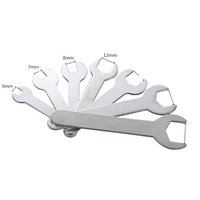 Clé à fourche plate hexagonale galvanisée Outils à main en acier au carbone M4 M5 M6 M7 M8 M10 M11 M12 M13 M14 M15 M16 M17 M18 M19 OEM