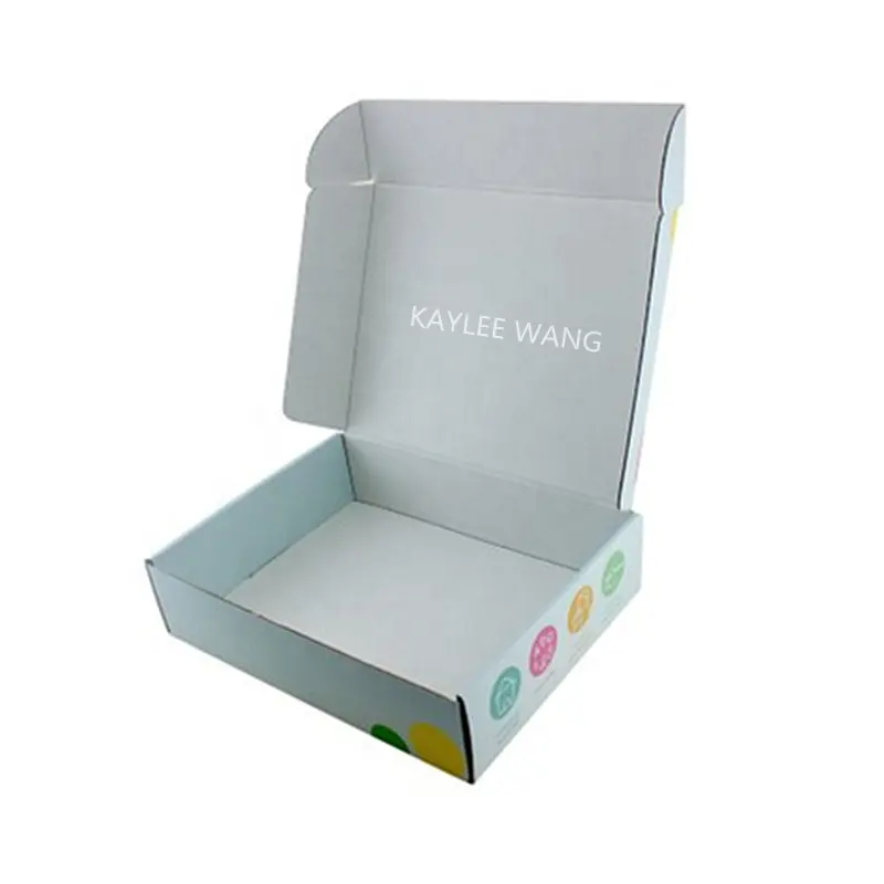 Fabricación personalizada de color impreso Mailer cajas de envío duradero talla cajas de embalaje para sombrero vestido zapatos