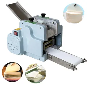 Grande Tafelblad Veel Gebruikt Kleine Samosa Vel/Loempia Knoedel Wonton Huid Making Machine Met Automatische Bediening Voor Verkoop