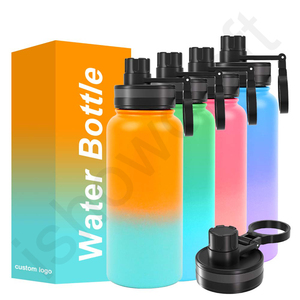 Big Capacity 40 oz Customized Vacuum Reusable Double Wall Insulated Stainless Steel Water <b>Bottles</b> Bulk - Product Image 5