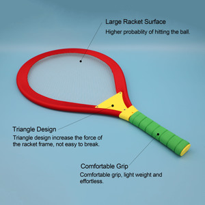 Juego <span class=keywords><strong>de</strong></span> juguetes <span class=keywords><strong>de</strong></span> raqueta <span class=keywords><strong>de</strong></span> <span class=keywords><strong>tenis</strong></span> <span class=keywords><strong>de</strong></span> bádminton <span class=keywords><strong>Jumbo</strong></span>, juego <span class=keywords><strong>de</strong></span> raqueta <span class=keywords><strong>de</strong></span> playa - Product Image 4
