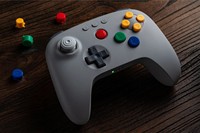Manette 8BitDo N 64 BT avec joysticks à effet Hall pour analogique 3D pour Switch, Switch 2, Windows, Android, accessoires de jeu