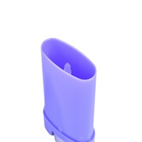 Emballage de bâton de déodorant vide personnalisé avec logo 15g Blanc Noir transparent Forme plate Tube de rouge à lèvres Baume à lèvres pour les soins cosmétiques des lèvres