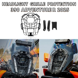 Protection de grille de phare pour moto <span class=keywords><strong>KTM</strong></span> <span class=keywords><strong>390</strong></span> <span class=keywords><strong>Adventure</strong></span> <span class=keywords><strong>R</strong></span> 390ADV <span class=keywords><strong>R</strong></span> 2025, protection de phare, abat-jour, filet de protection - Product Image 6