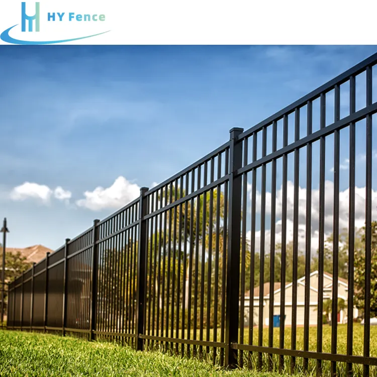 Privacy giardino recinzione in alluminio metallo picchetto ornamentale in acciaio pannello di recinzione in ferro battuto