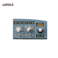 Module de fréquence de lumière d'avertissement ECAM pour freinage automatique du train d'atterrissage gauche et FCU périphérique de simulateur de vol A320 personnalisé OEM