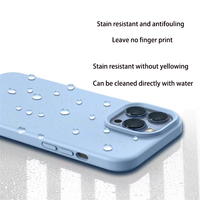 Usine vente échantillon gratuit Logo personnalisé housse de téléphone en silicone liquide microfibre pour Ipone X XR XS XS MAX