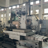 Perceuse horizontale CNC ZJ THP6511B d'occasion à haute rigidité, table rotative 1100*1100, 4 axes pour usinage hydraulique de moules automobiles