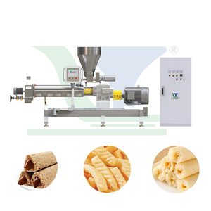 2024 nóng bán tự động hiệu quả cao đôi vít đùn ngọt/mặn giòn công suất khác nhau lõi điền Puff máy - Product Image 1