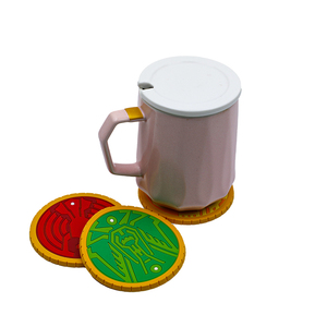 Posavasos de Silicona Baratos al por Mayor, Tapete Impermeable para Tazas de Té y Café con Logotipo - Product Image 2
