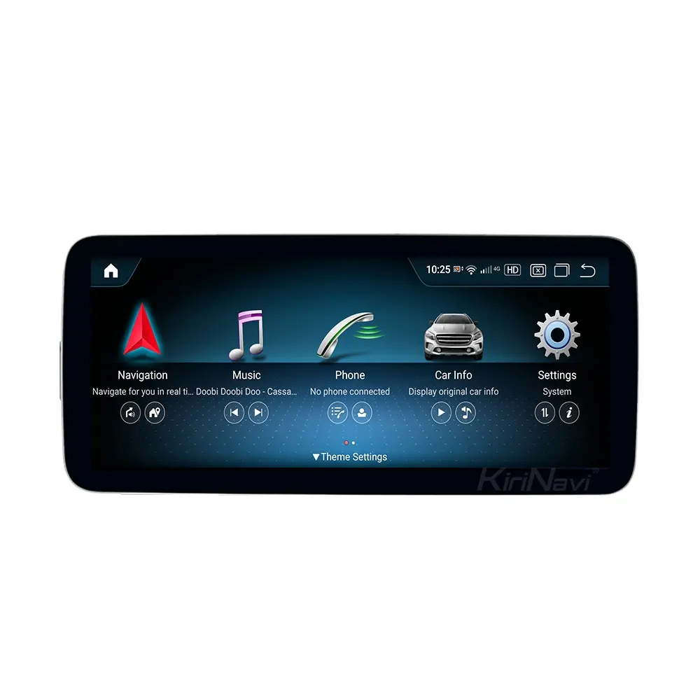فيديو سيارة KiriNavi أندرويد 11 لمرسيدس بنز الفئة E W212 NTG5.0 مشغل ملاحة + ستيريو MP3 CD