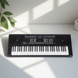 Aierke K180 Ruimtebesparende 61-toets Elektronische Piano Met Moderne Led-<span class=keywords><strong>Interface</strong></span> - Product Image 5
