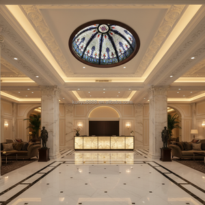 Cúpula de Vidrio Sólido Personalizada Directamente de Fábrica para Decoración de Techo y Iluminación de Paisaje para Hotel/Villa - Product Image 6