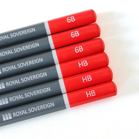 Chine Fournisseur de crayons 7 "crayons HB en bois en vrac ensemble de crayons en graphite de taille standard