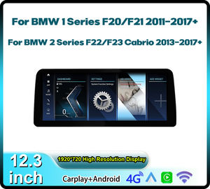 Krando 12.3 'lettore multimediale Android per BMW 1 serie <span class=keywords><strong>F20</strong></span> F22 F23 F45 <span class=keywords><strong>2011</strong></span> - 2017 autoradio Wireless Carplay di navigazione GPS - Product Image 3