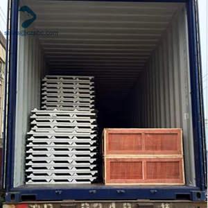 Personalizado PU espuma de <span class=keywords><strong>poliuretano</strong></span> PUR PIR PUF aislado y fuego corrugado paneles sándwich <span class=keywords><strong>para</strong></span> techo - Product Image 2