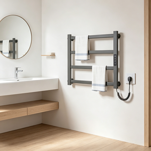 <span class=keywords><strong>Secador</strong></span> <span class=keywords><strong>de</strong></span> <span class=keywords><strong>Toallas</strong></span> Inteligente para Baño <span class=keywords><strong>de</strong></span> 150W, Calentamiento Rápido con Fibra <span class=keywords><strong>de</strong></span> Carbono, Compatible con Alexa/Google - Product Image 3